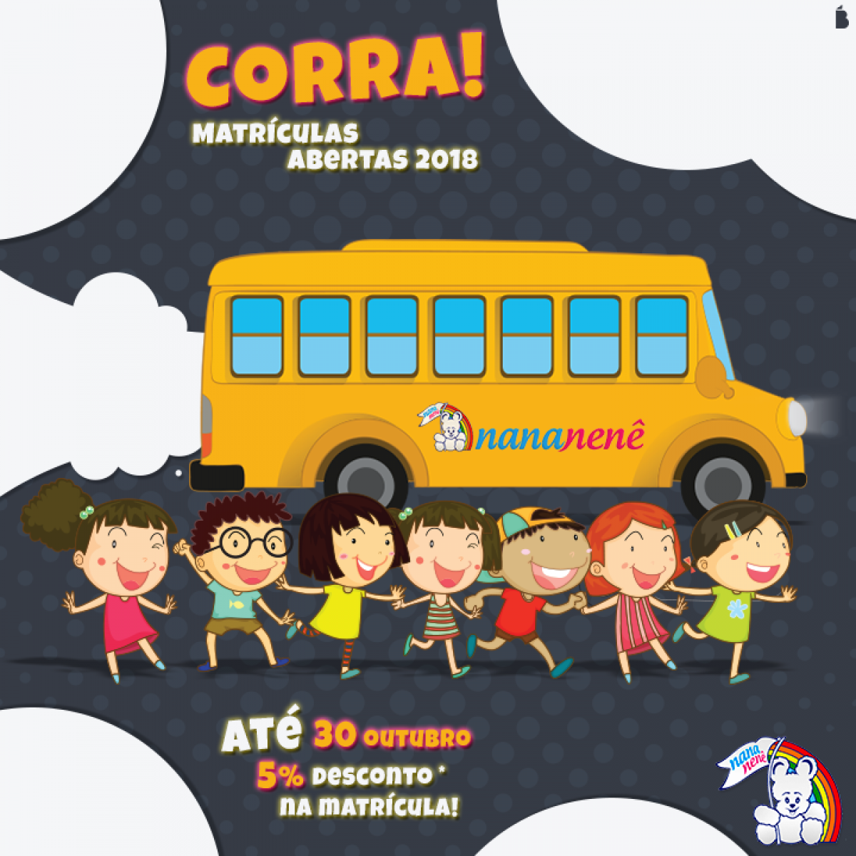 CORRA! Matrículas Abertas 2018