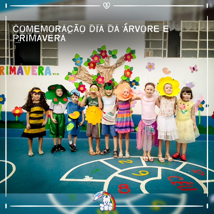 🌳 Comemoração Dia da Árvore e Primavera