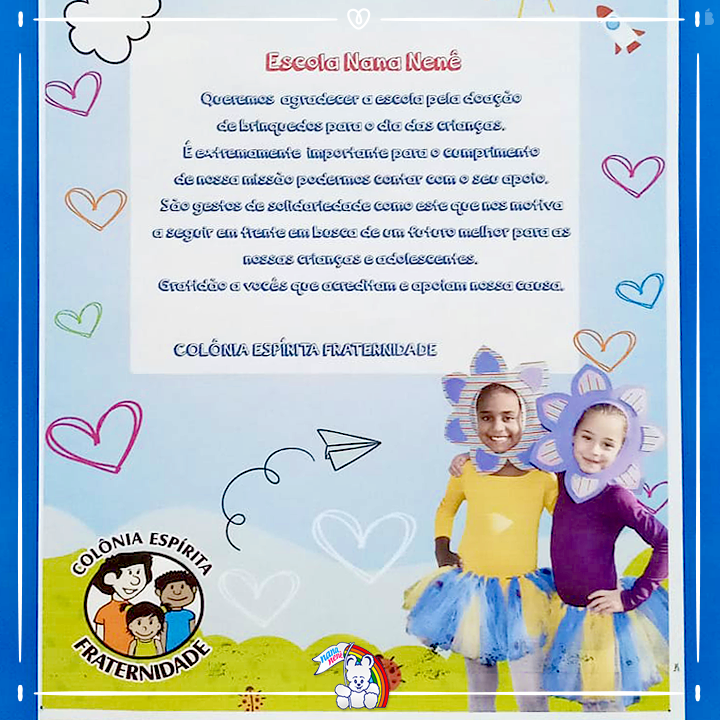 💙 Obrigado a todos aqueles que contribuíram com a Campanha do Brinquedo!