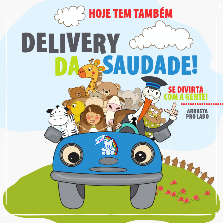 📣 Hoje tem também o Delivery da Saudade!